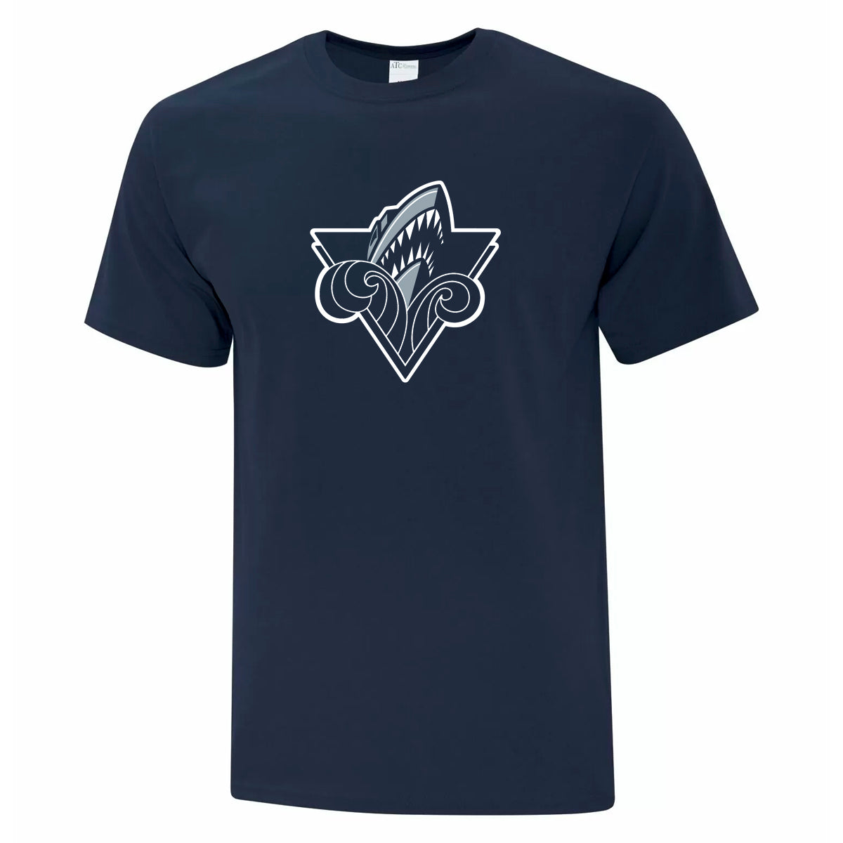 T-shirt marin avec logo